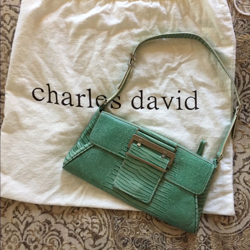Charles David Green Handbag